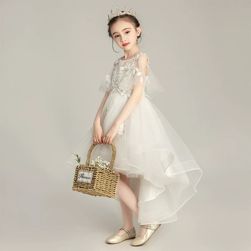 High-End Evening Dress Children's Tulle Tutu Summer Princess Dress - Image 4