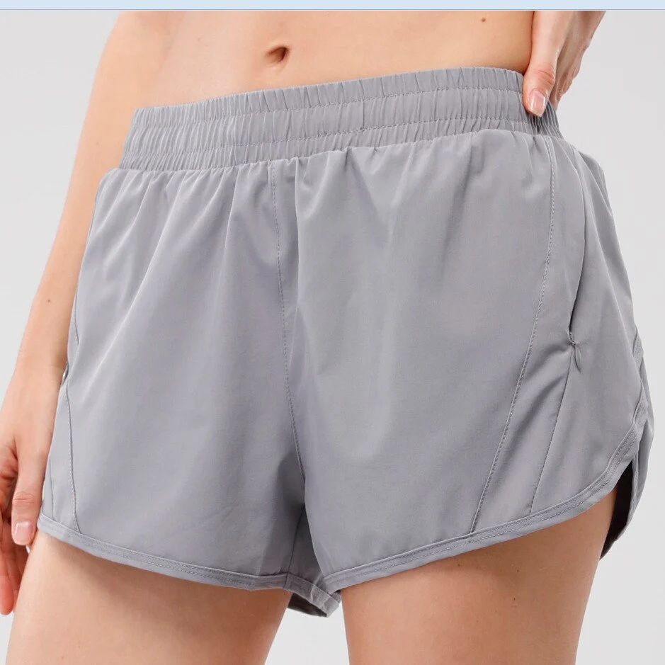 High Flexibility Running Shorts Summer Hot Pants Workout Sports Side Pocket Yoga Womenshorts Gym Cycling Fitness Clothing - Image 8