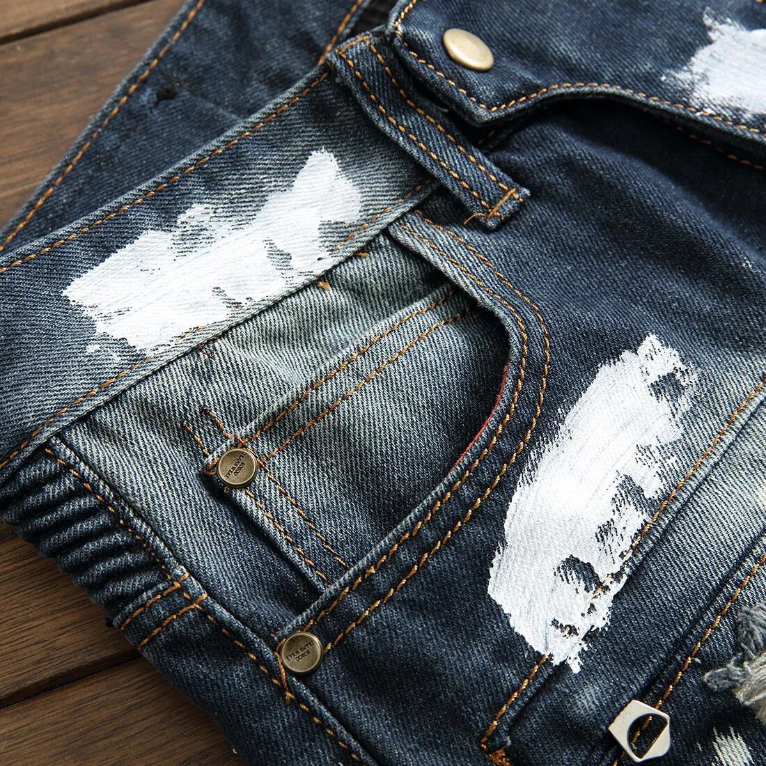 High Quality Brand Men Jeans 2023 New Fashion Casual Business Vintage Streetwear Male Denin Pants Hip Hop Youth Cargo Pants Men - Image 4