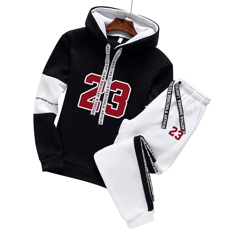 High Quality Hoodies Sweatshirts for Men Versatile Sweatpants Casual Autumn Winter Fashion Sportswear Daily Dressing Comfortable - Image 3