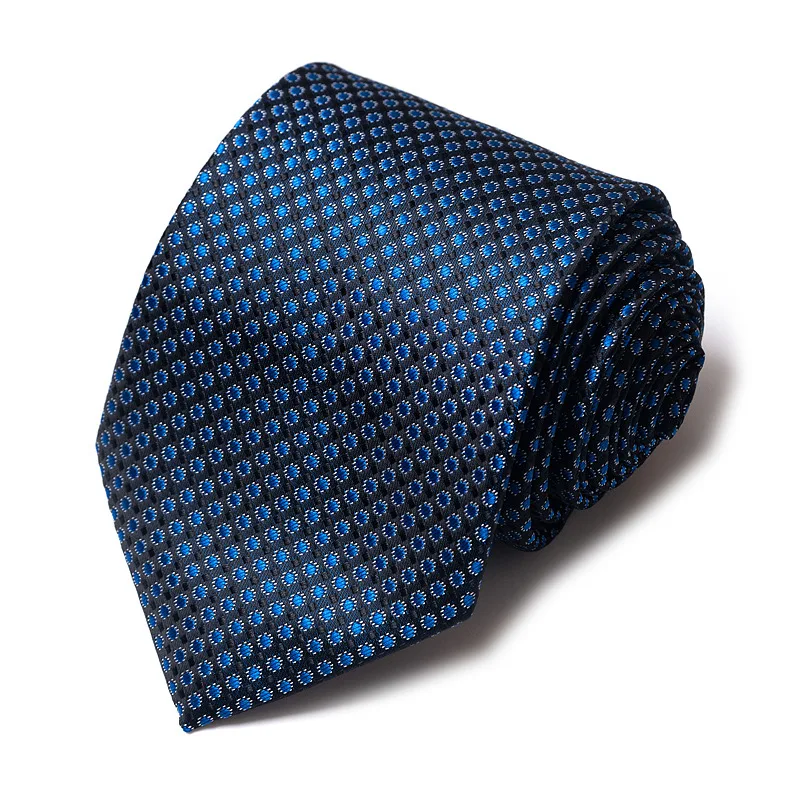 High-quality Wedding Ties For Men Fashion New Style Blue Strip Print Neckties Daily Office Apparel Accessories Gift For Man - Image 11