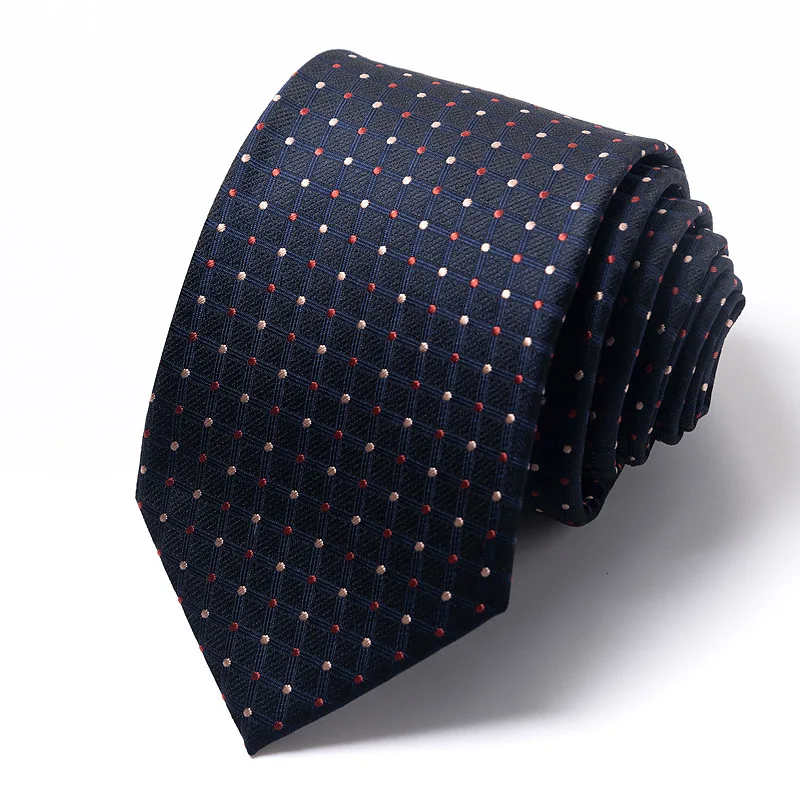 High-quality Wedding Ties For Men Fashion New Style Blue Strip Print Neckties Daily Office Apparel Accessories Gift For Man - Image 15