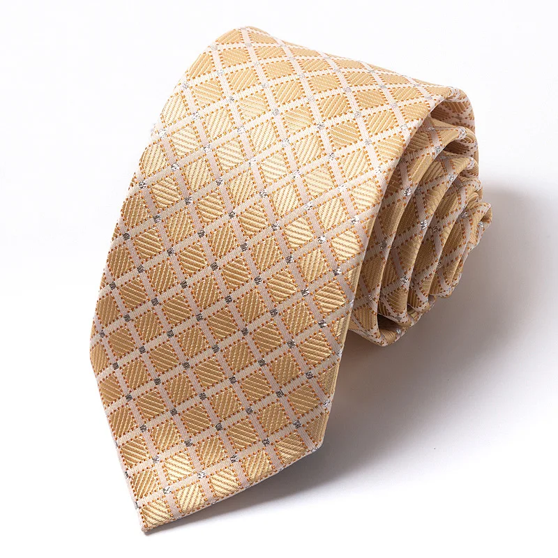 High-quality Wedding Ties For Men Fashion New Style Blue Strip Print Neckties Daily Office Apparel Accessories Gift For Man - Image 56