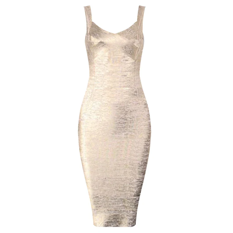 High Quality Women Sleeveless Rayon Bandage Dress Celebrity Elegant Green Purple Pink Bodycon Cocktail Party Dress Vestidos - Image 10