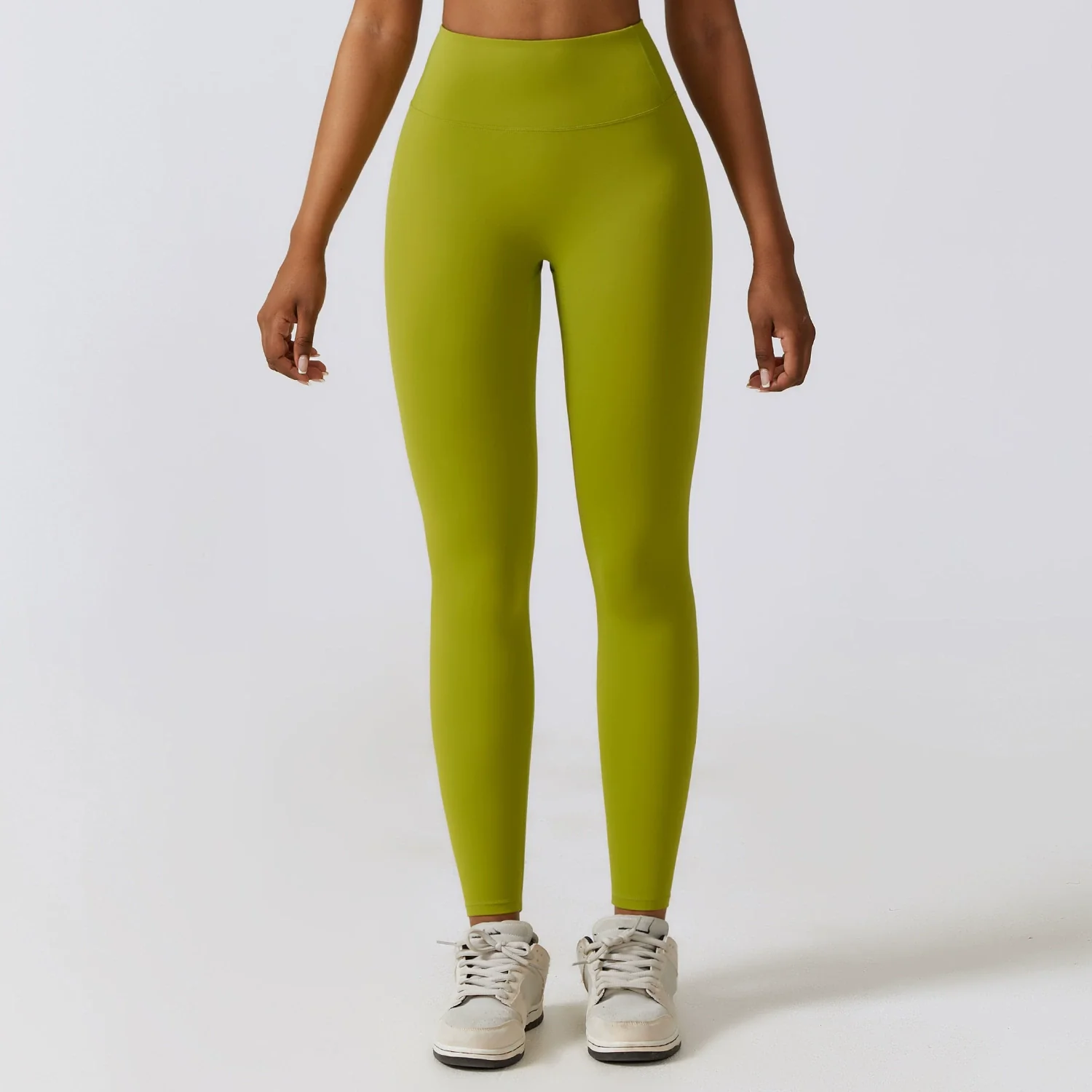 High Waist Nude Feel Slim Fit Fitness Pants Hip Lifting Sports Pants Yoga Pants Women's Outwear Running Cropped Pants Quick-Drying Pants - Image 12