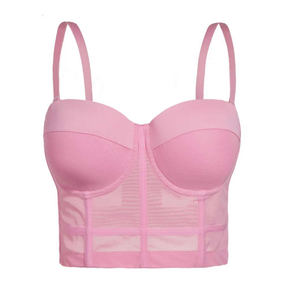High Waist Slim Crop Top Corset Gothic sexy Camisole Top Women Solid Fashion Woman Party Temperament Commute Camisole Female Top - Image 14