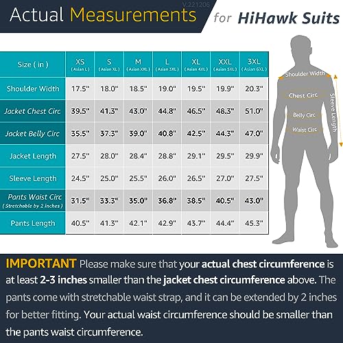 Hihawk Men's 3 Piece Suit with Stretch Fabric, Solid Slim Fit One Button Suit Blazer Set, Jacket Vest Pants with Tie. Light Pink Large - Image 5
