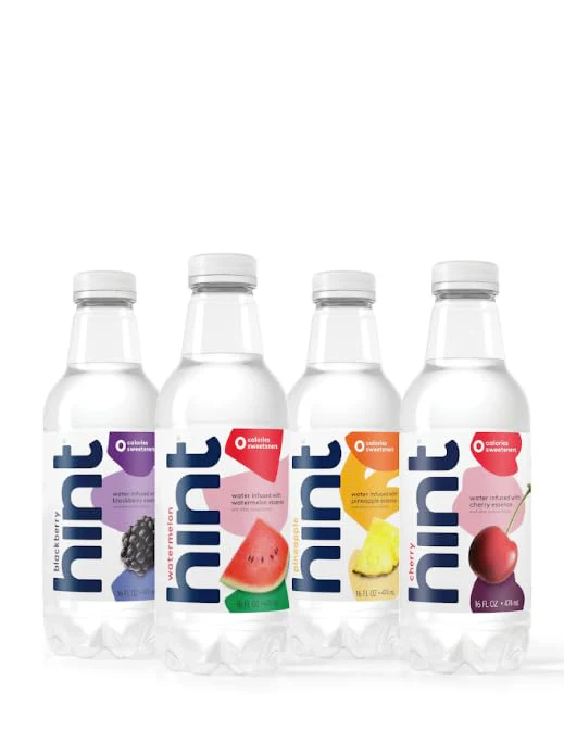Hint Water Best Sellers Pack (Pack of 12), 16 Ounce Bottles, 3 Bottles Each of: Watermelon, Blackberry, Cherry, and Pineapple, Zero Calories, Zero Sugar and Zero Sweeteners - Image 8