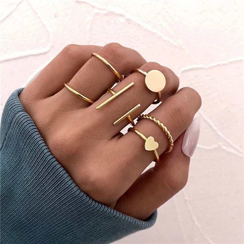 Hip Hop Cross Ring On Finger Chains Adjustable Jewelry Rings for Men Women Gothic anillos Aesthetic Rings 2023 Trend Accessories - Image 45