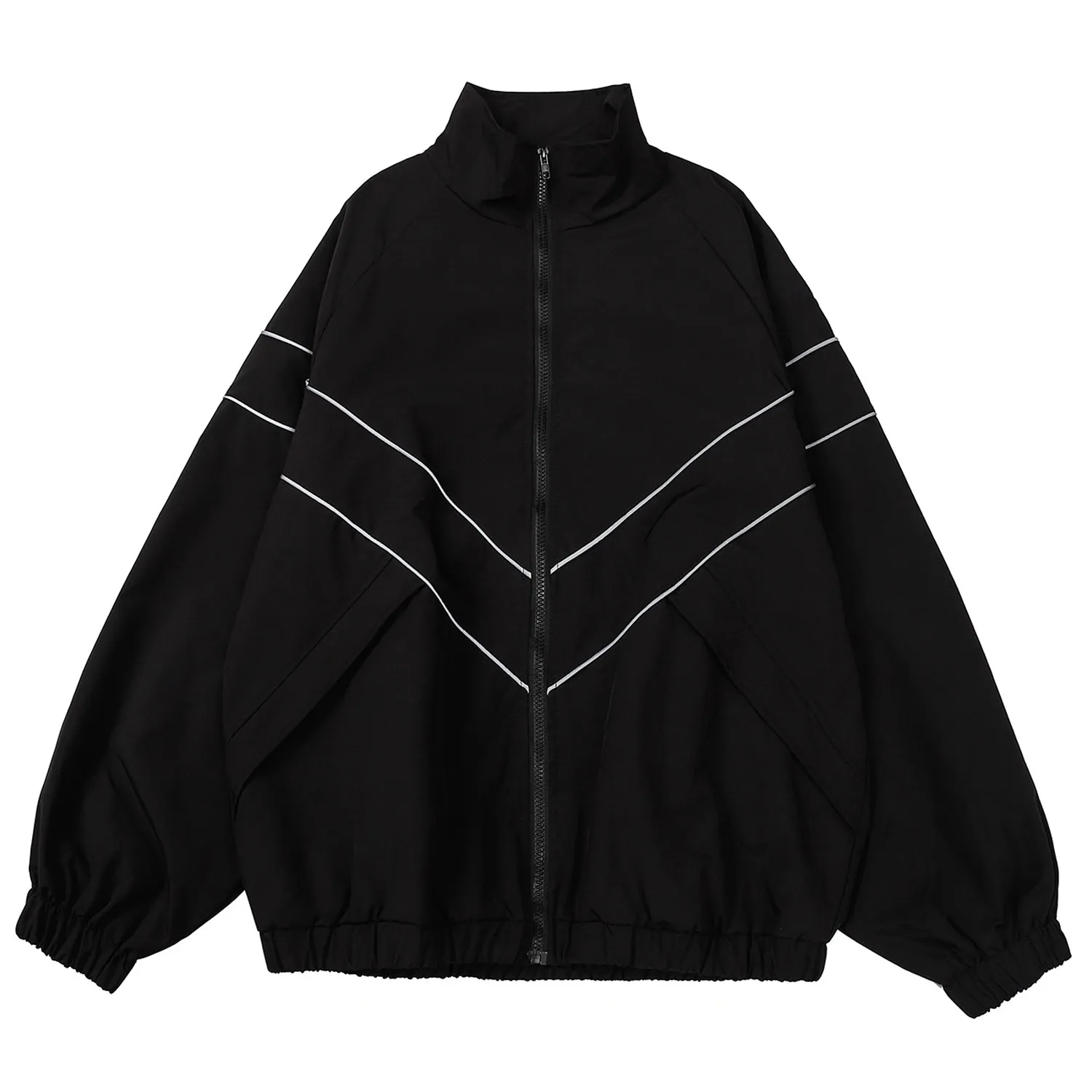 Hip Hop Varsity Jacket Men High Street Patchwork Color Block Windbreaker Coats Women Spring Autumn Thin Fashion College Jackets - Image 7
