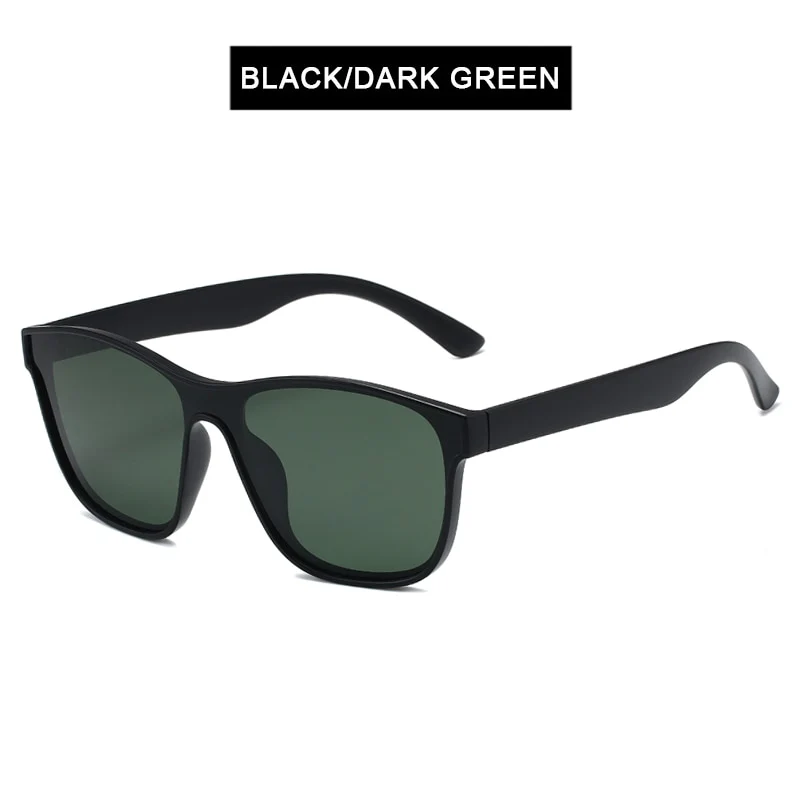 HOOBAN 2023 New Square Polarized Sunglasses Men Women Fashion Square Male Sun Glasses Brand Design One-piece Lens Shades UV400 - Image 6