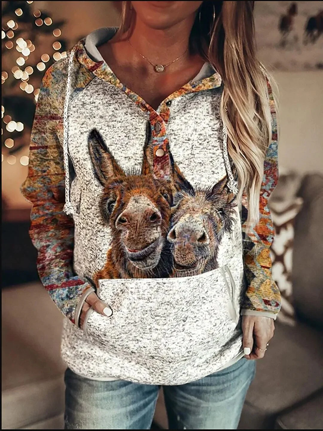 Horse 3d Print Hoodie Women Fashion Hoodies Sweatshirts Animal Tracksuit Vintage Hoody Women Sweat Autumn Winter Coat Clothes - Image 10