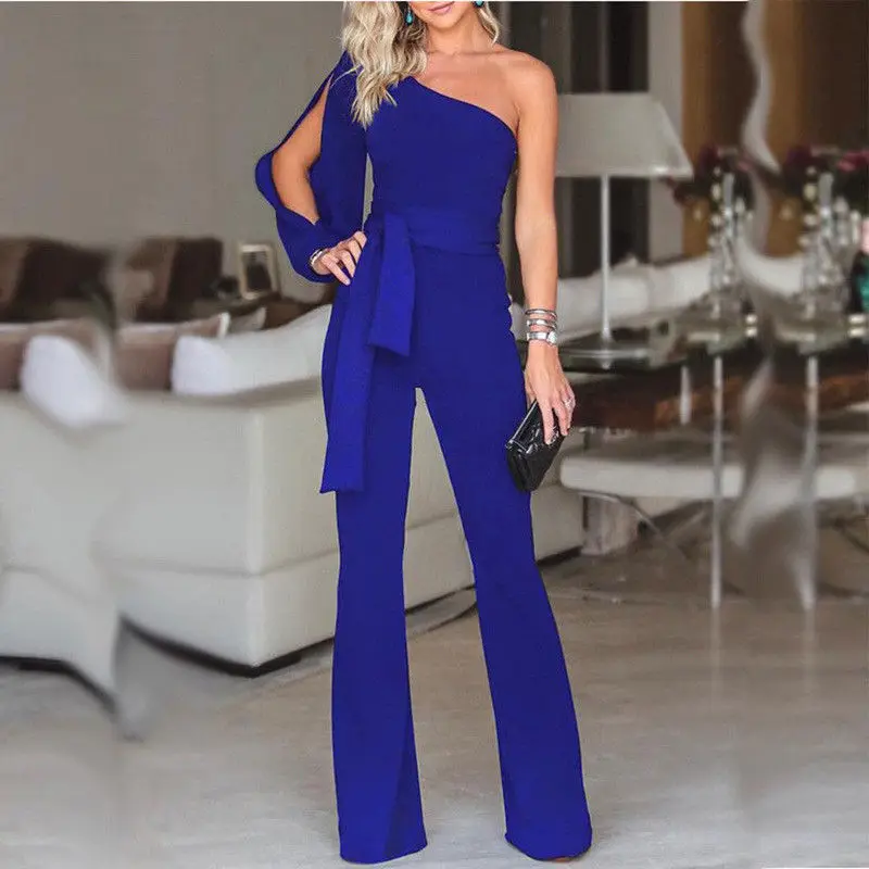 Hot Fashionable Women's Jumpsuit Romper Bodysuit Office Lady Party Ladies Long Regular Trousers Pants hot - Image 19
