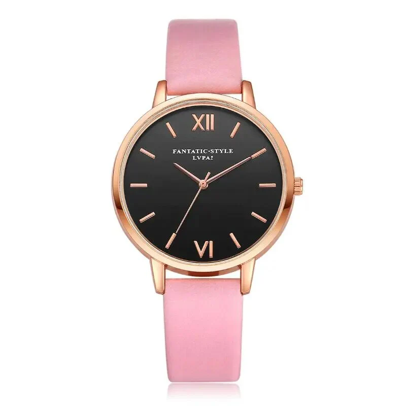 Hot Sales Woman Watch Set 5 pcs Quartz Leather Female Wristwatches Simple Roman Ladies Watches 2020 Gift Casual relogio feminino - Image 17