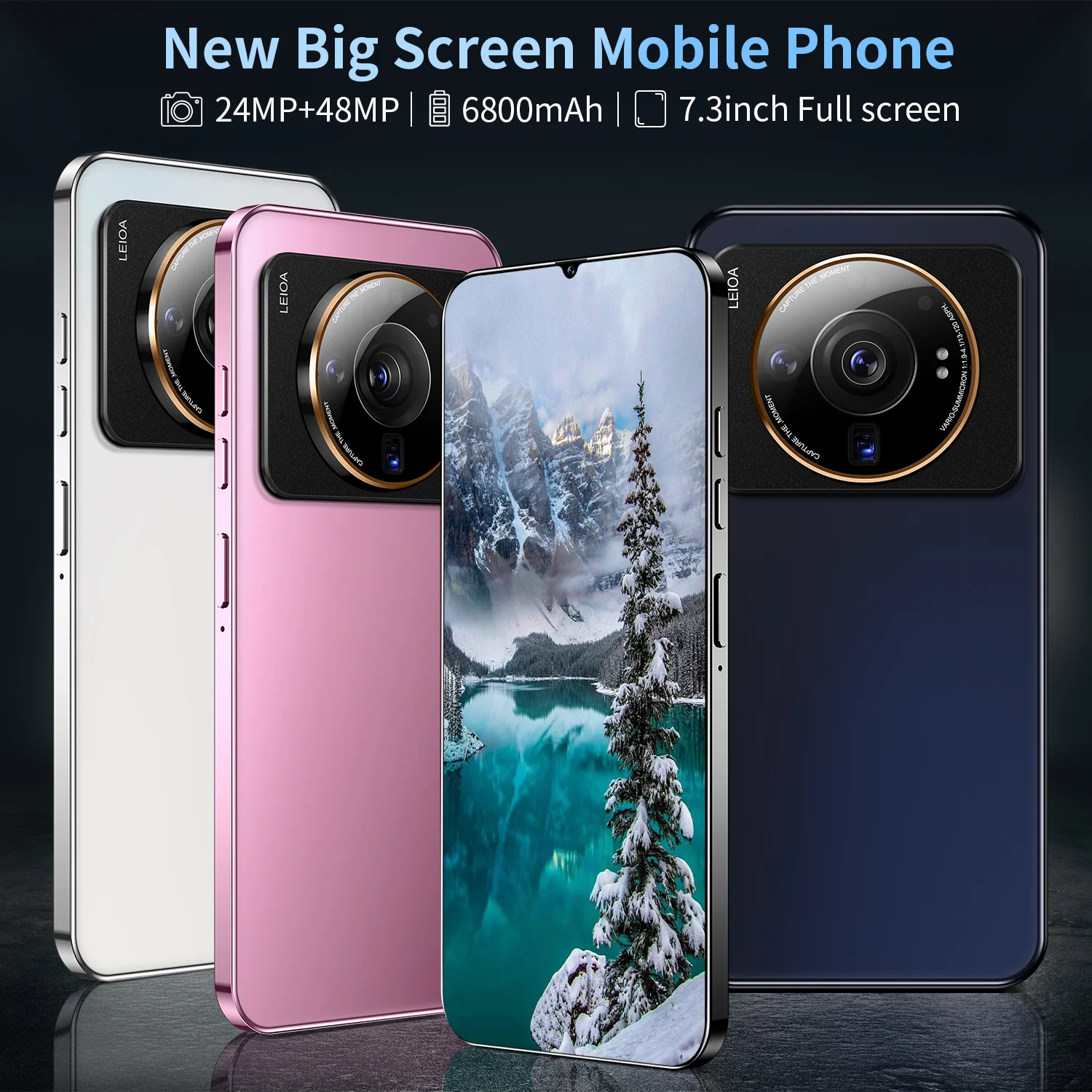 Hot Selling M12S ULTRA original 7.3 inch 16GB+1TB 24MP+48MP Android 12 phone 5G smart phone excellent quality - Image 5