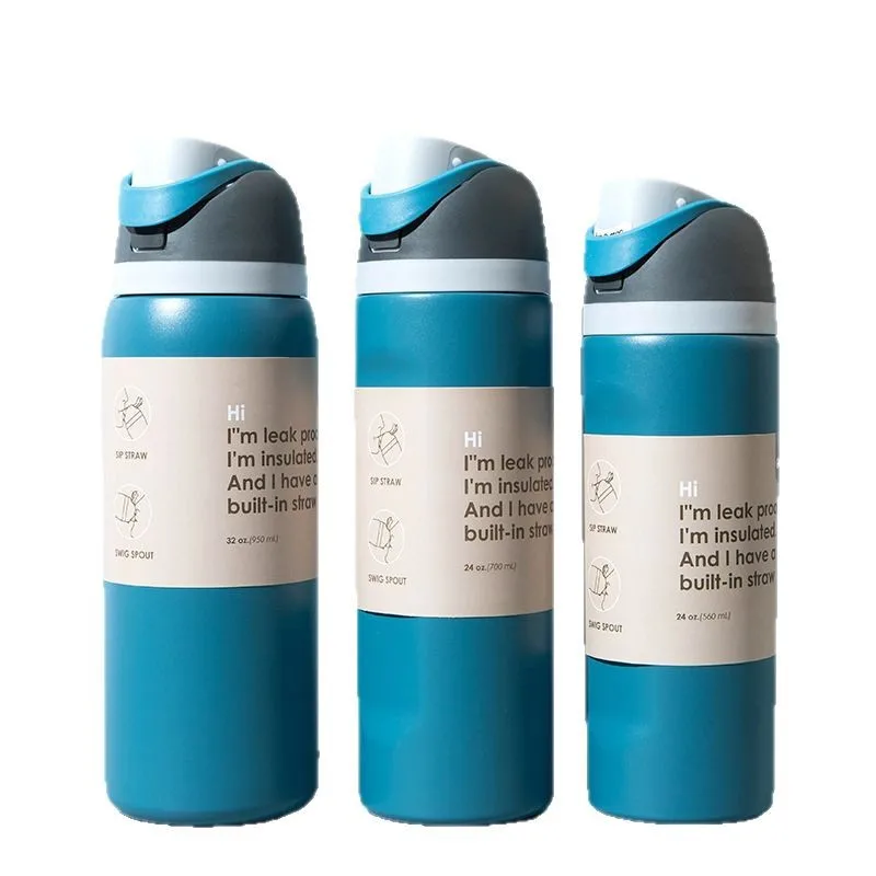 Hot-selling Stainless Steel Insulated Cups Large-capacity Portable Hand-held Sports Water Cups Car-mounted Handle Insulated Cups - Image 3