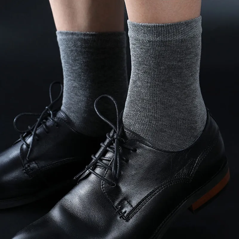HSS 2023 Men's Cotton Socks New styles 10 Pairs / Lot Black Business Men Socks Breathable Spring Summer for Male US size(6.5-12) - Image 6