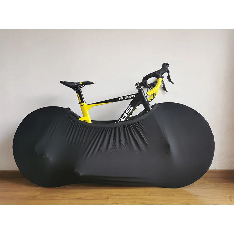 HSSEE 2020 Camouflage Stretch Bicycle Indoor Dust Cover 26" to 28" MTB Road Bike Tire Protective Cover Bicycle Accessories CT047 - Image 4