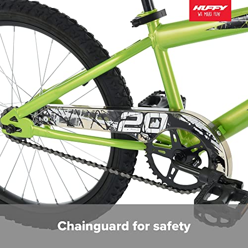 Huffy Upshot 20” Boy’s Bike for Kids, Lime Green - Image 6