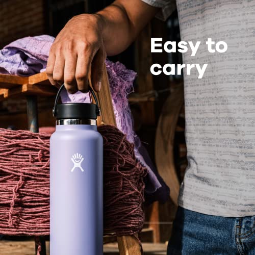 Hydro Flask 32 oz Wide Mouth with Flex Cap Stainless Steel Reusable Water Bottle Dew - Vacuum Insulated, Dishwasher Safe, BPA-Free, Non-Toxic - Image 4