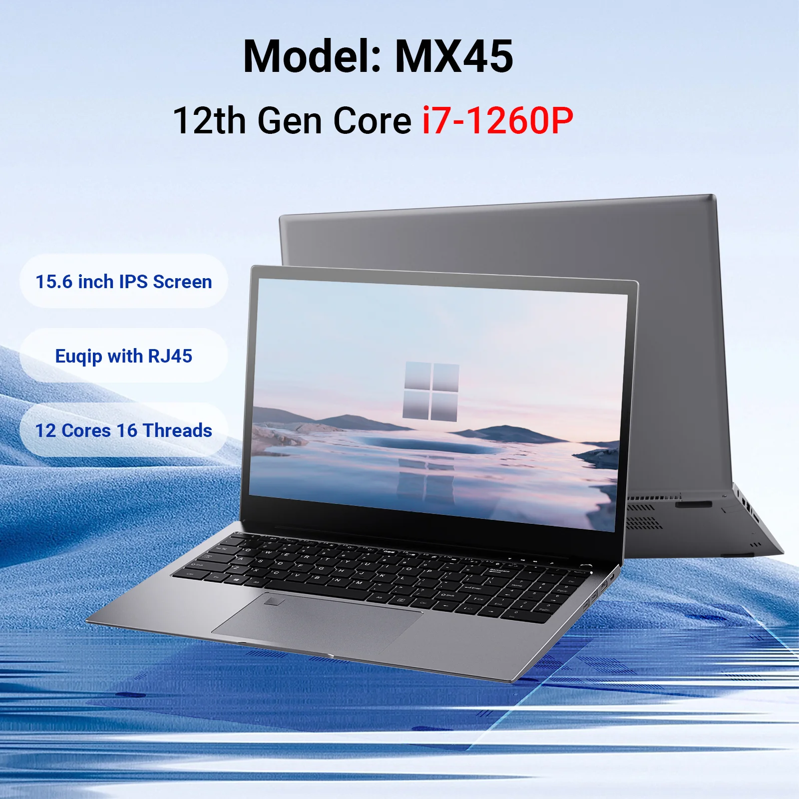 i7 Core 11th 12th Gen Laptop Computer 16GB RAM 11 10th Generation 1TB SSD 8GB 15.6 inch Intel Notebook Laptop i7 - Image 3