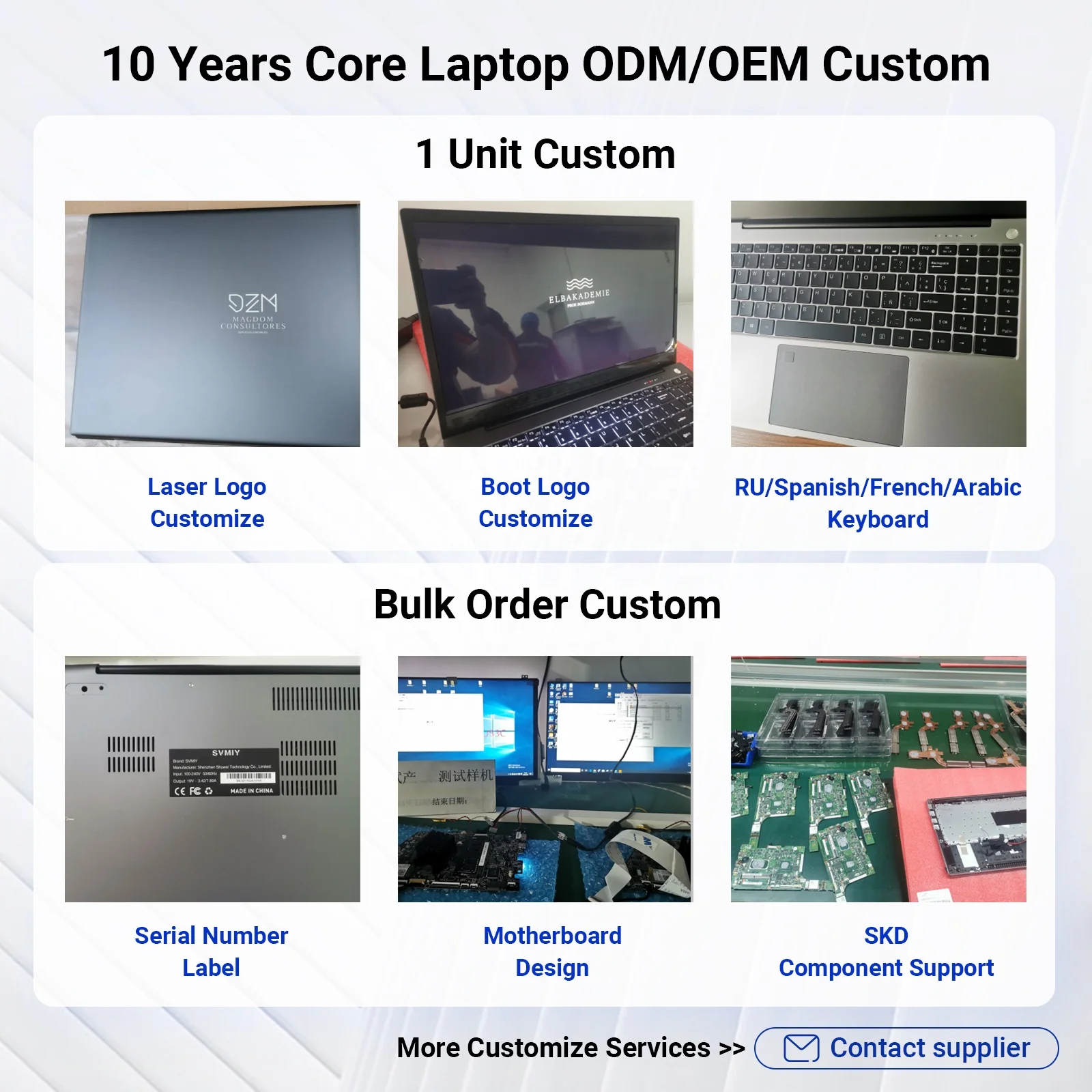 i7 Core 11th 12th Gen Laptop Computer 16GB RAM 11 10th Generation 1TB SSD 8GB 15.6 inch Intel Notebook Laptop i7 - Image 6