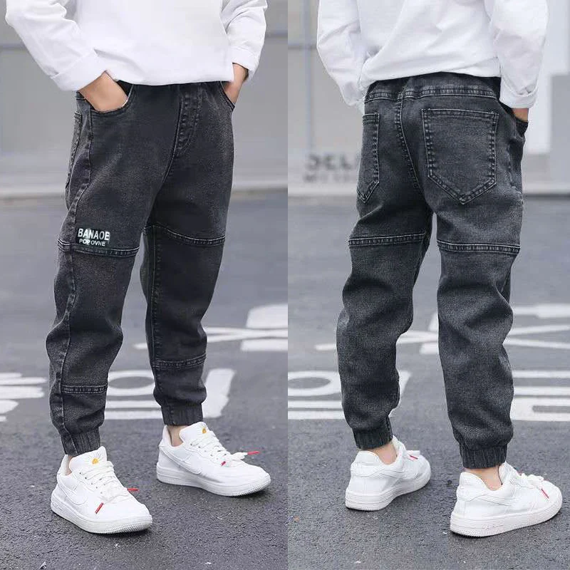IENENS Boys Jeans Pants Child Denim Long Pants Spring Autumn Clothes 4-11 Years Kids Casual Trousers Young Boy Stretch Jeans - Image 7