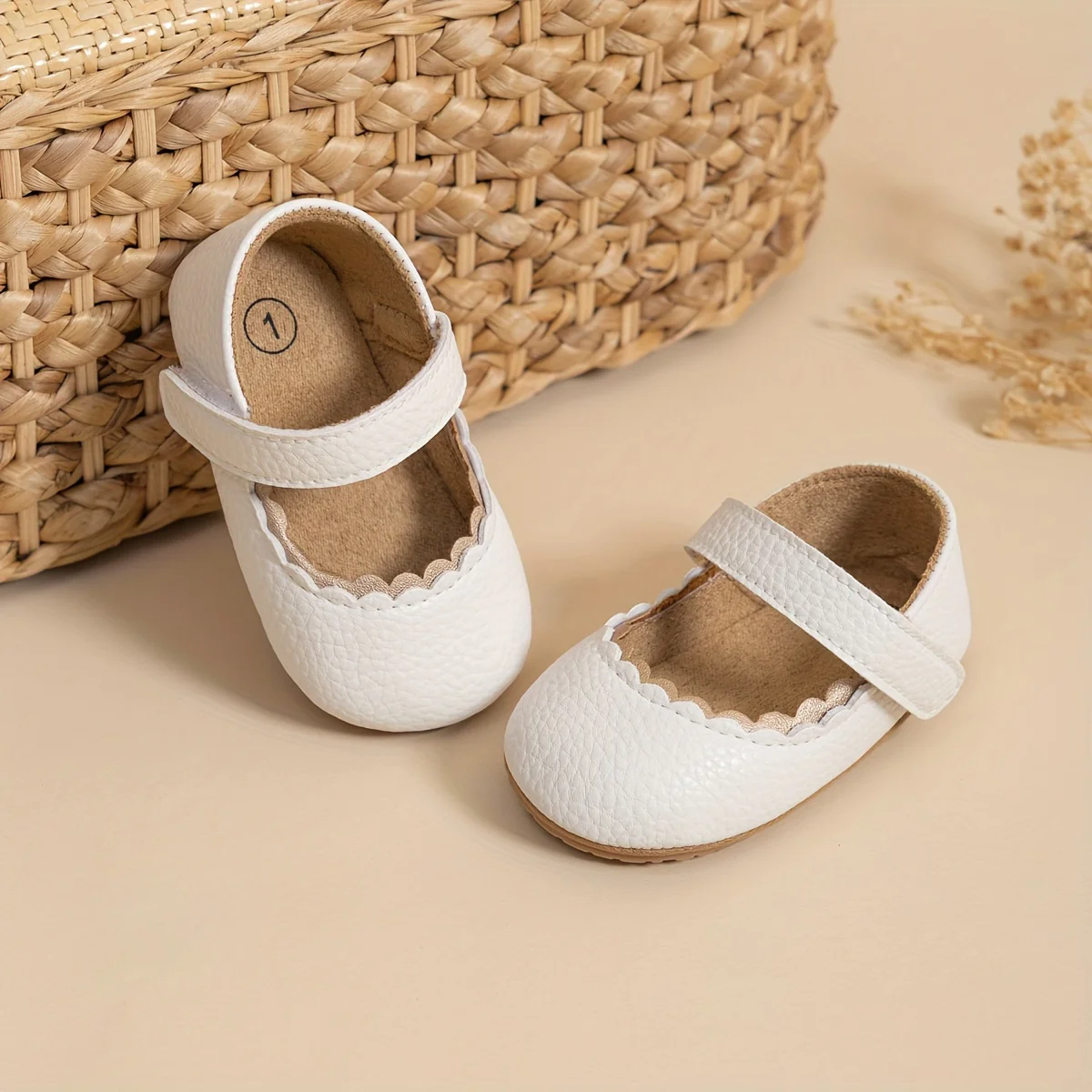 Infant Baby Girls Mary Jane Flats, Soft Sole Princess Dress Shoes Crib Shoes First Walker Shoes - Image 21