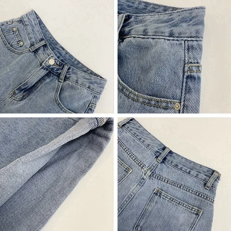 Ins Shorts Women Denim Vintage Summer Basic Simple All-match Hot Sale High Waist Leisure Ulzzang Ladies Streetwear Chic Classic - Image 6