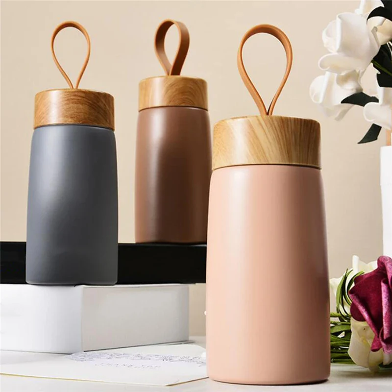 Insulated Coffee Mug 304 Stainless Steel Tumbler Water Thermos Vacuum Flask Mini Water Bottle Portable Travel Mug Thermal Cup - Image 3