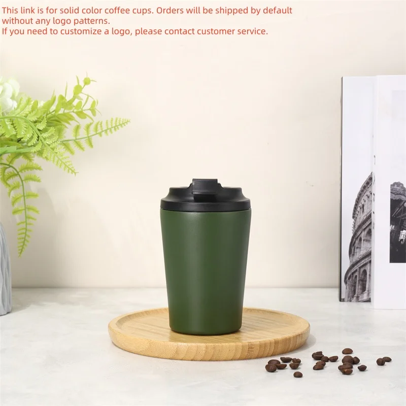 Insulated cup stainless steel coffee cup, vacuum bottle, insulated water hot and cold juice ice drink leak proof cup Customizabl - Image 8