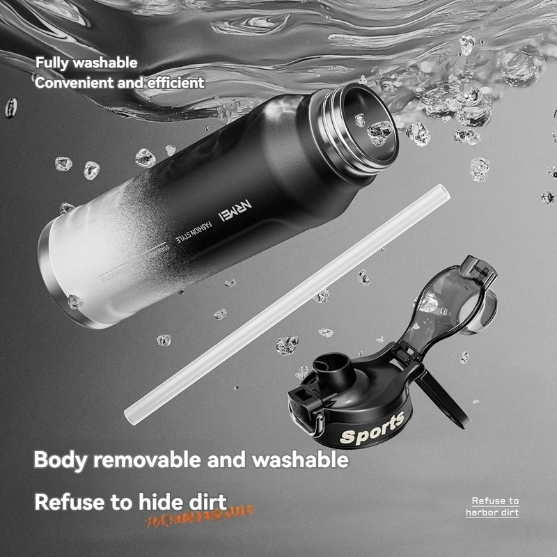 Insulated Cup Stainless Steel Outdoor Sports Water Bottle Thermal Mug Office and Home Keeps Cold and Heat Vacuum Flask - Image 5