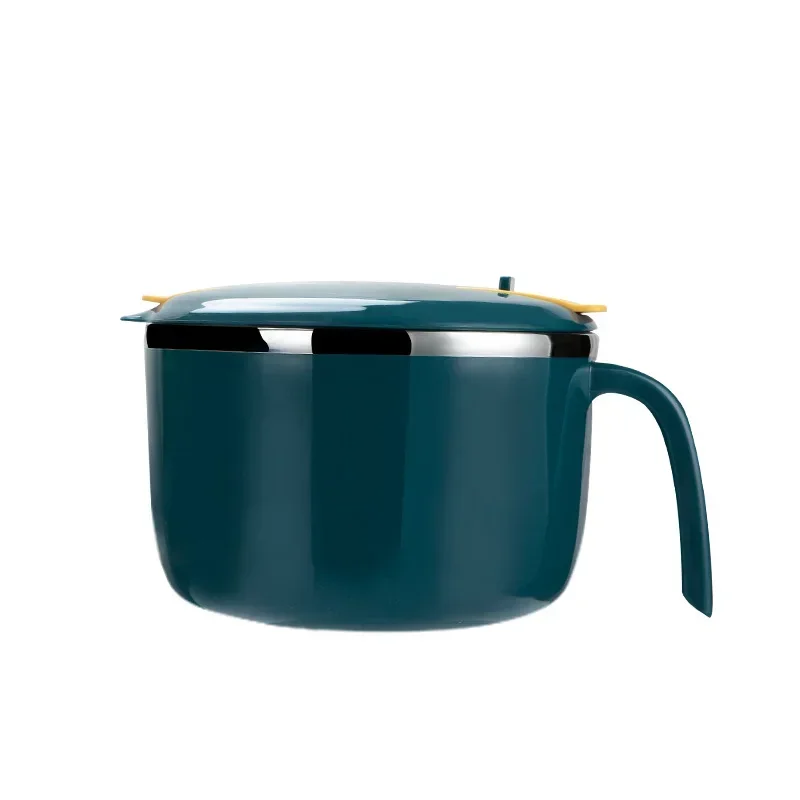 Insulated Fast Food Cup 304 Sealed Lunch Box Household With Lid Stainless Steel Instant Noodle Bowl Student - Image 5