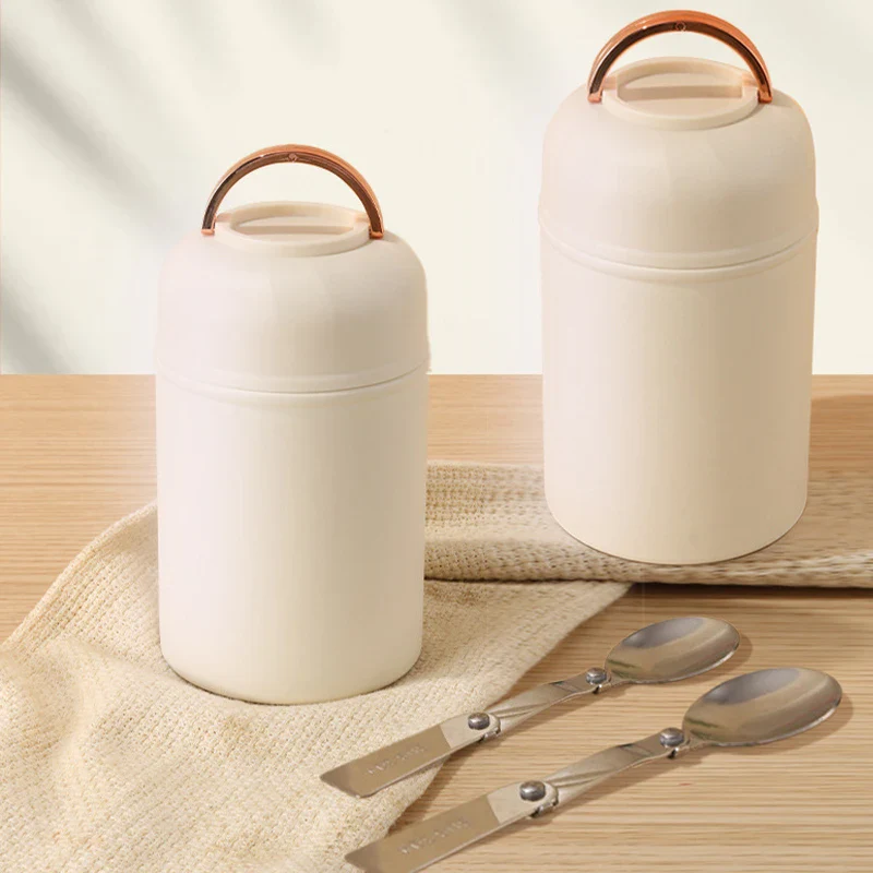 Insulated Food Jar, Insulated Soup Cup, 316 Stainless Steel Double, Wall Insulated Tumbler, for  Bird's Nest Soup, Desserts. - Image 3