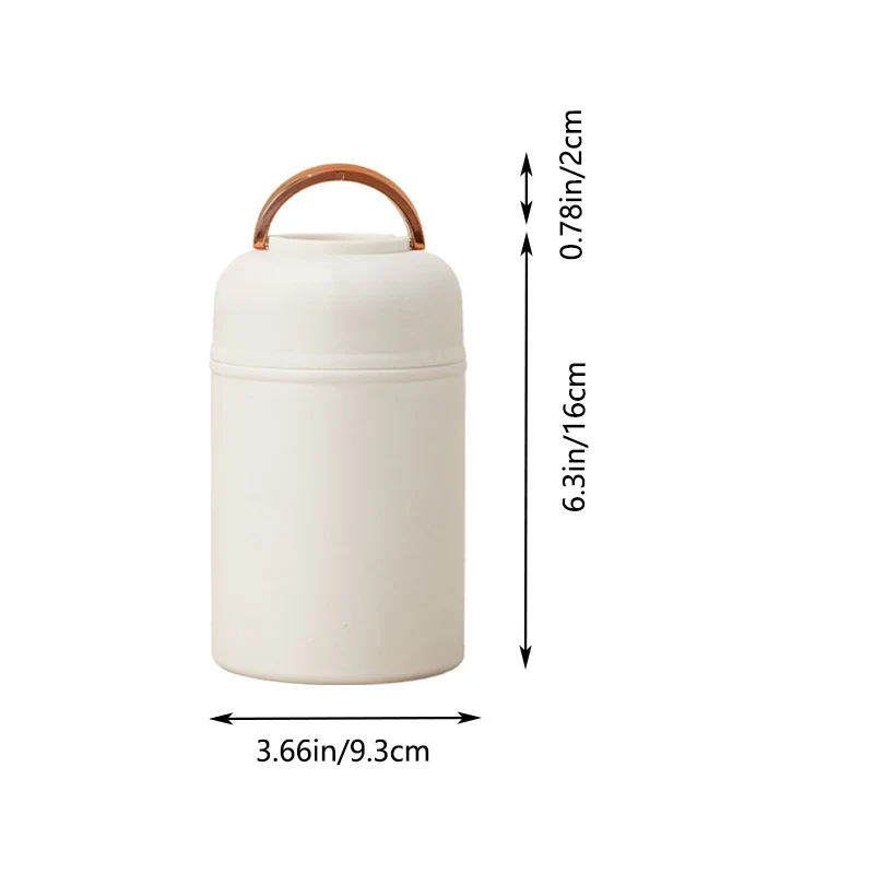 Insulated Food Jar, Insulated Soup Cup, 316 Stainless Steel Double, Wall Insulated Tumbler, for  Bird's Nest Soup, Desserts. - Image 4