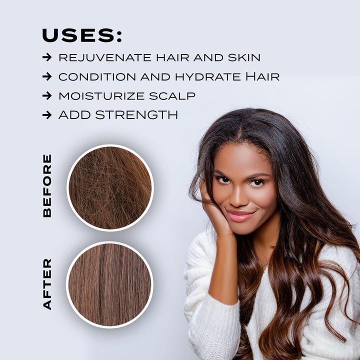 IQ Natural 4oz Unscented Jamaican Black Castor Oil for Hair Growth, Organic Cold Pressed Hexane Free, Black Women and Men, Dry Scalp Oil for Damaged Hair - Image 5