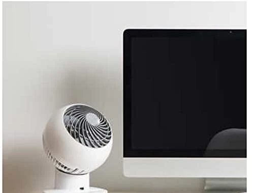 IRIS USA, Woozoo SC15T, Remote Controlled Compact Globe Oscillating Circulating Fan, White, 1 Pack - Image 2