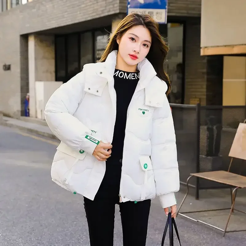 Jackets Short Parkas Woman Fashion 2025 Down Coats for Women Discount Cold Lined Warm Winter on Sale Youthful Cheap Modern Trend - Image 6