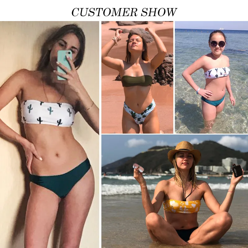 Jamaica Flag Print Plus Size Swimwear Women Swimsuit Beach Sexy Bikini Set Ladies Two Piece Bathing Suit Push Up Bandeau Biquini - Image 6