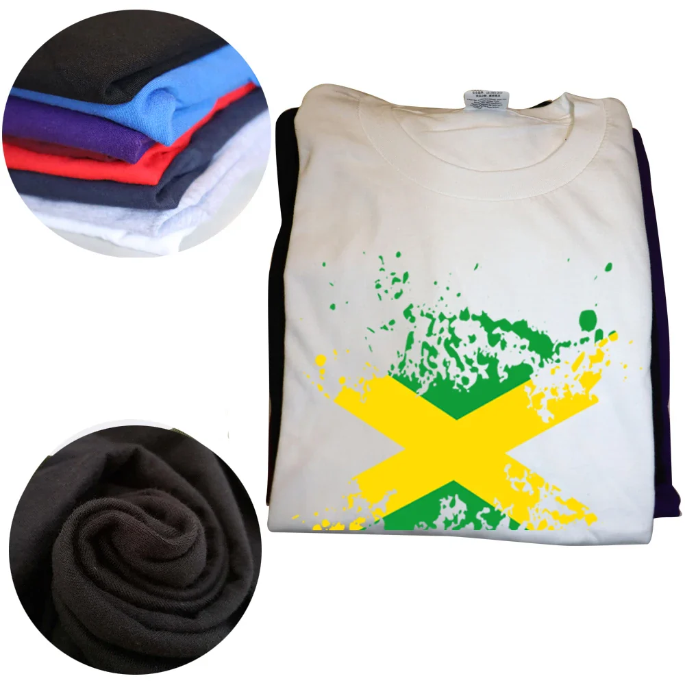 Jamaica Retro Vintage Sport Jamaican Flag T Shirts Graphic Cotton Streetwear Short Sleeve Birthday Gifts T-shirt Mens Clothing - Image 10