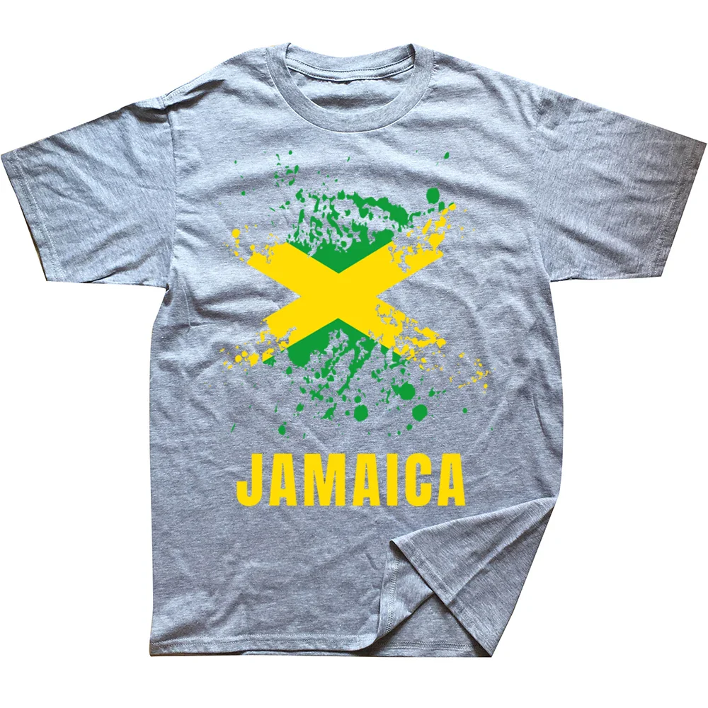 Jamaica Retro Vintage Sport Jamaican Flag T Shirts Graphic Cotton Streetwear Short Sleeve Birthday Gifts T-shirt Mens Clothing - Image 2