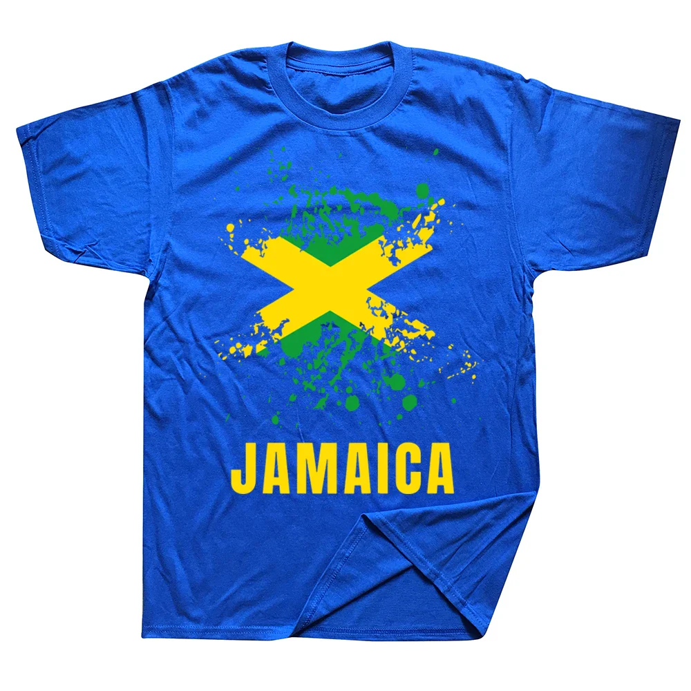 Jamaica Retro Vintage Sport Jamaican Flag T Shirts Graphic Cotton Streetwear Short Sleeve Birthday Gifts T-shirt Mens Clothing - Image 7