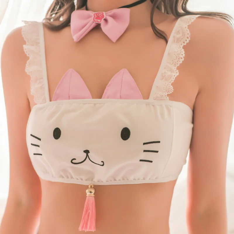 Japanese Kawaii Lolita Lingerie Set Lesbian Devil Temptation Roleplay Costumes Erotic Outfit Cat Cosplay Sexy Uniform for Women - Image 4