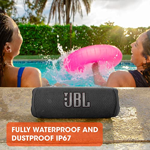 JBL Flip 6 - Portable Bluetooth Speaker, powerful sound and deep bass, IPX7 waterproof, 12 hours of playtime, JBL PartyBoost for multiple speaker pairing for home, outdoor and travel (Blue) - Image 3