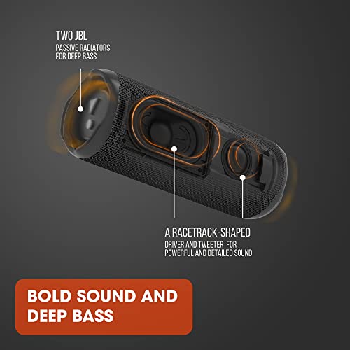 JBL Flip 6 - Portable Bluetooth Speaker, powerful sound and deep bass, IPX7 waterproof, 12 hours of playtime, JBL PartyBoost for multiple speaker pairing for home, outdoor and travel (Blue) - Image 5