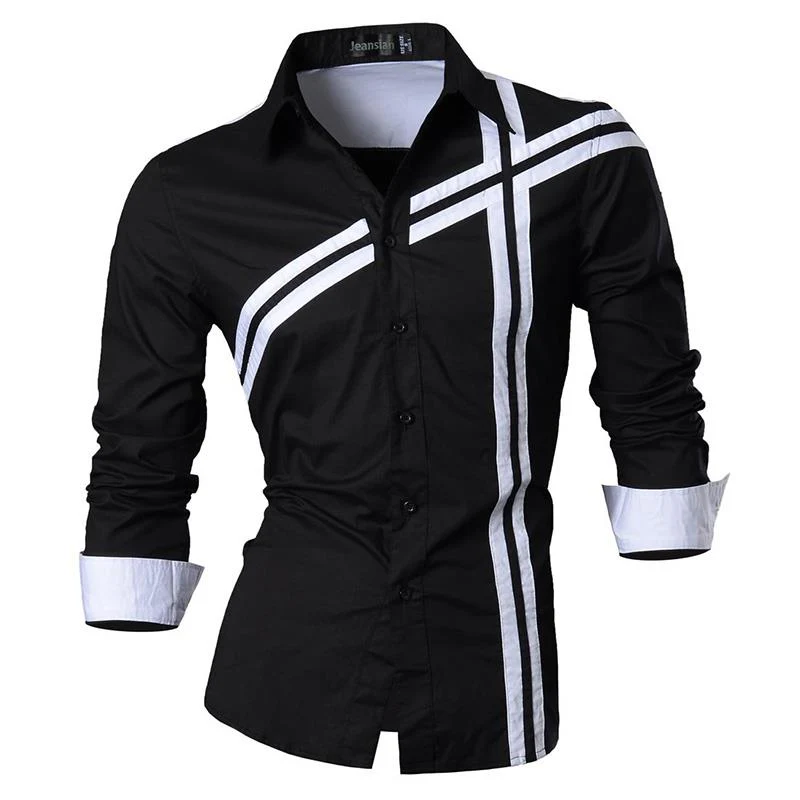 jeansian Spring Autumn Features Shirts Men Casual Jeans Shirt New Arrival Long Sleeve Casual Male Shirts Z001 - Image 13