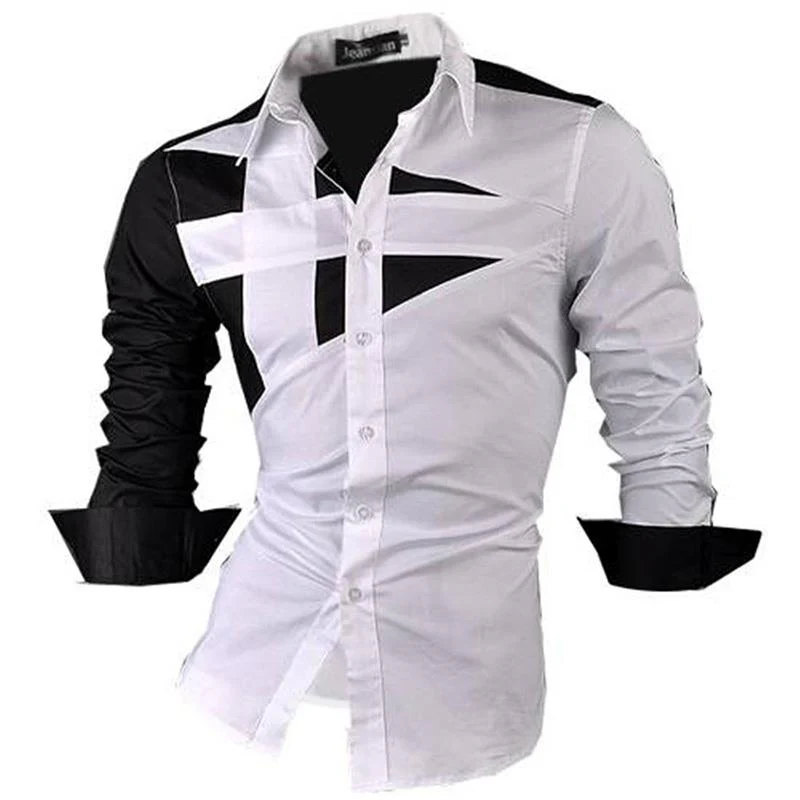 jeansian Spring Autumn Features Shirts Men Casual Jeans Shirt New Arrival Long Sleeve Casual Male Shirts Z001 - Image 17