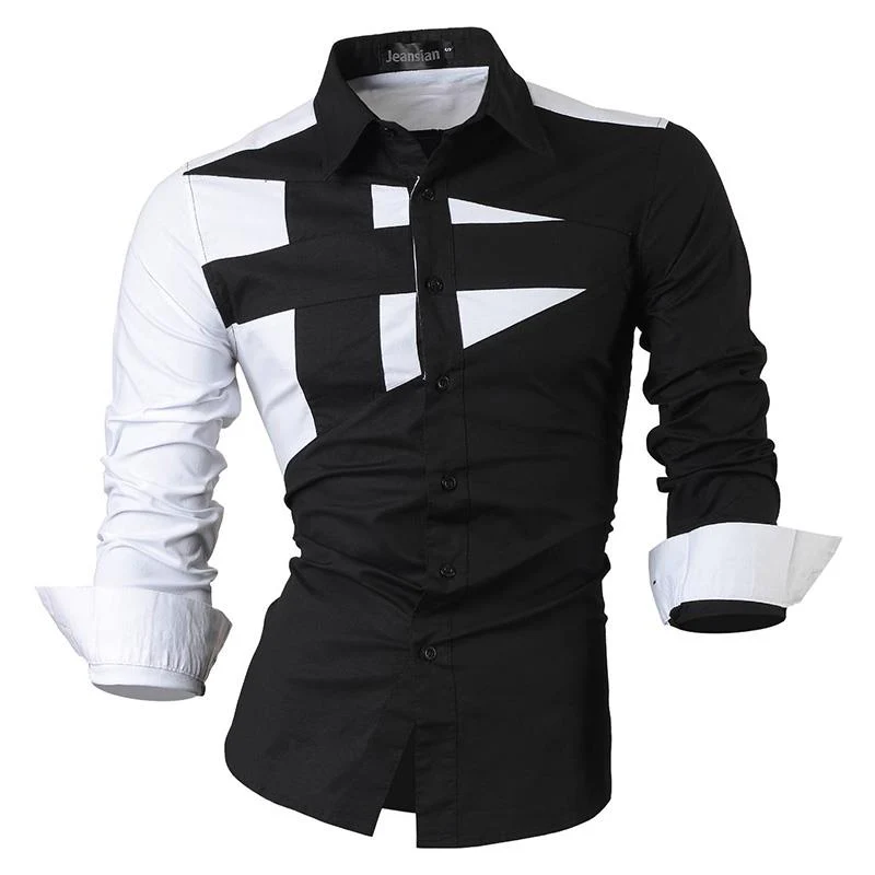 jeansian Spring Autumn Features Shirts Men Casual Jeans Shirt New Arrival Long Sleeve Casual Male Shirts Z001 - Image 18