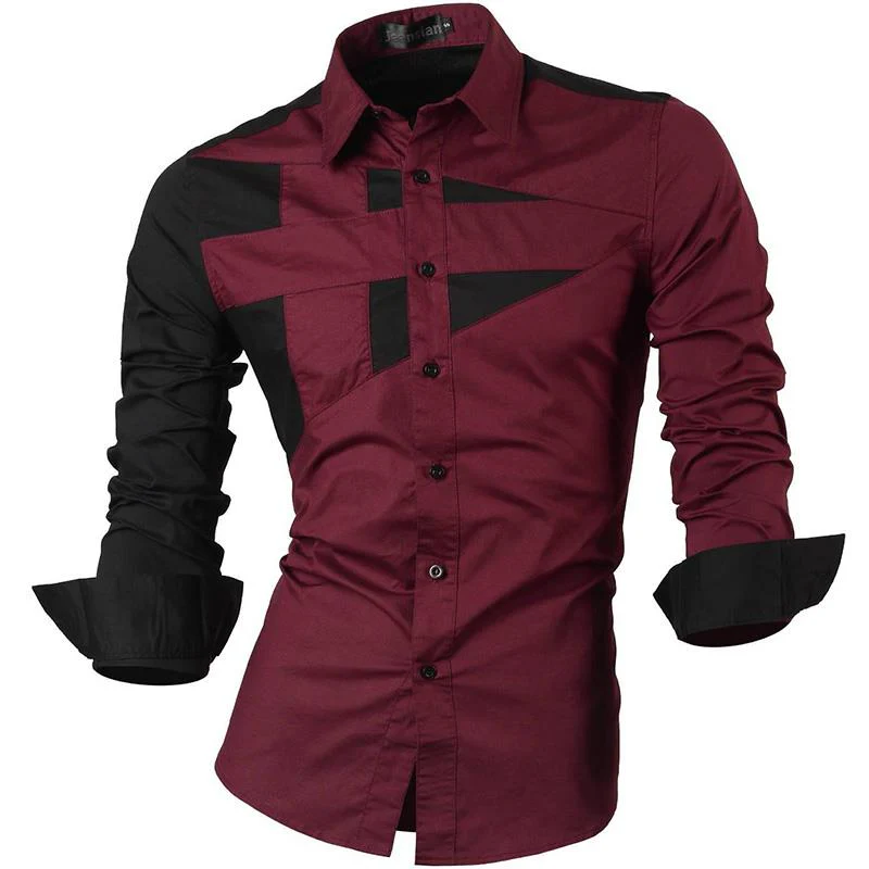 jeansian Spring Autumn Features Shirts Men Casual Jeans Shirt New Arrival Long Sleeve Casual Male Shirts Z001 - Image 19