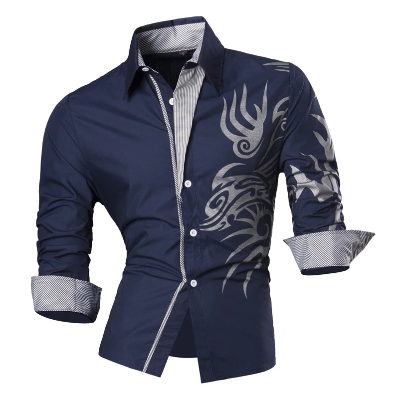 jeansian Spring Autumn Features Shirts Men Casual Jeans Shirt New Arrival Long Sleeve Casual Male Shirts Z001 - Image 21